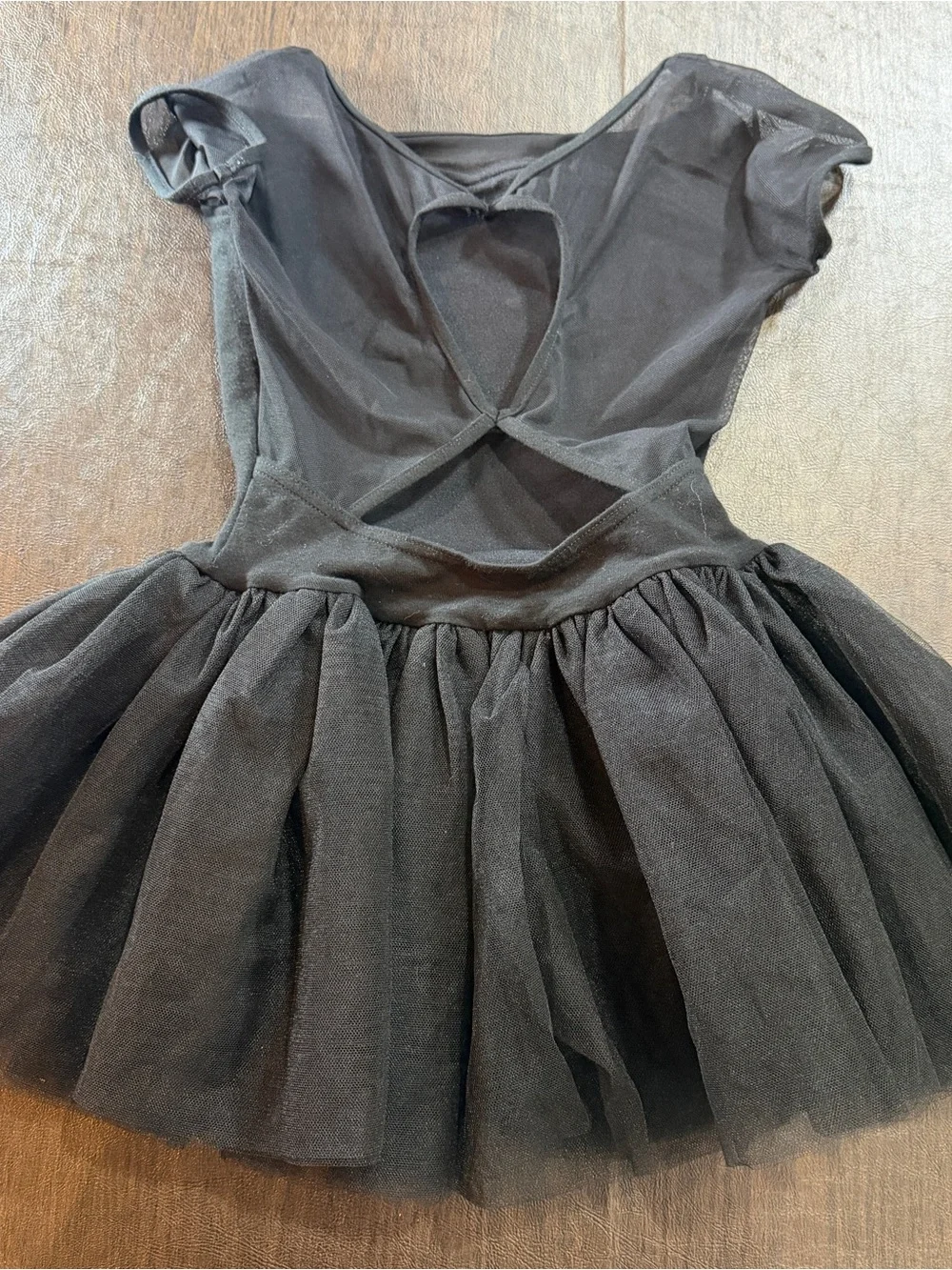 Capezio Girls Keyhole Back Tulle Ballet Costume Dress Sz M